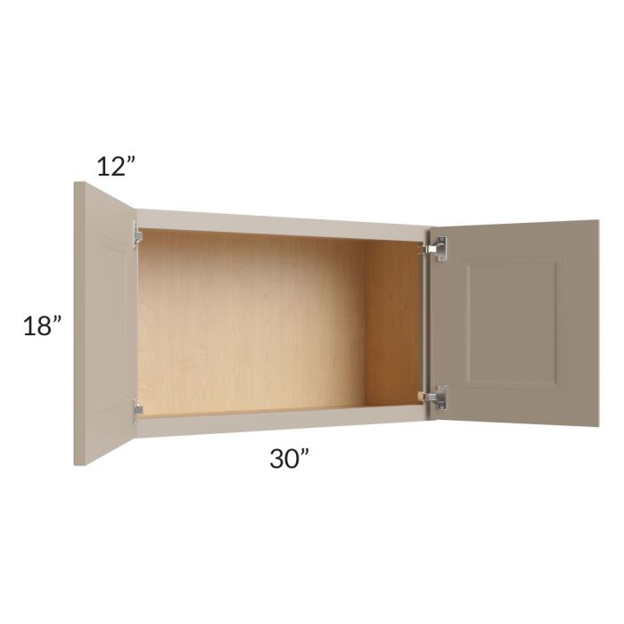 Tuscan Oyster 30x18 Wall Cabinet