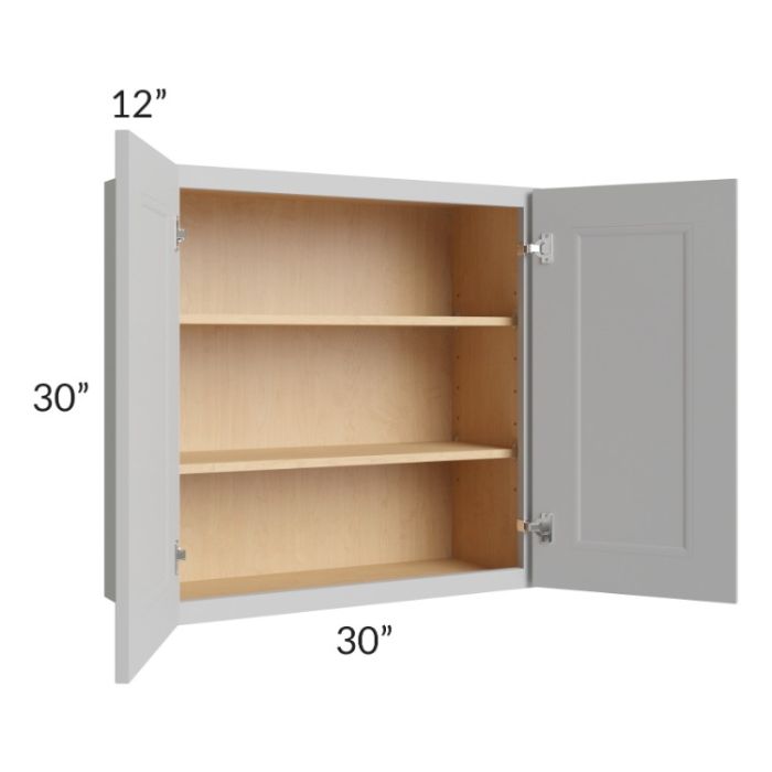 Tuscan Painted Grey 30x30 Wall Cabinet