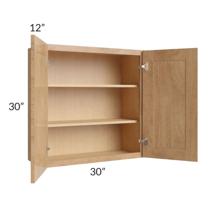 Midtown Timber Shaker 30x30 Wall Cabinet