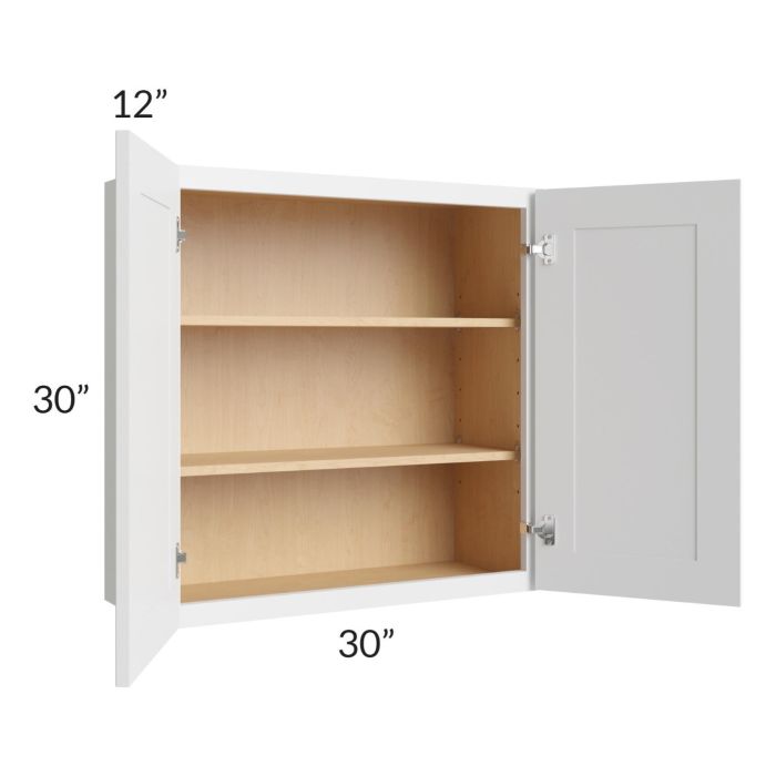 Bayville White 30x30 Wall Cabinet