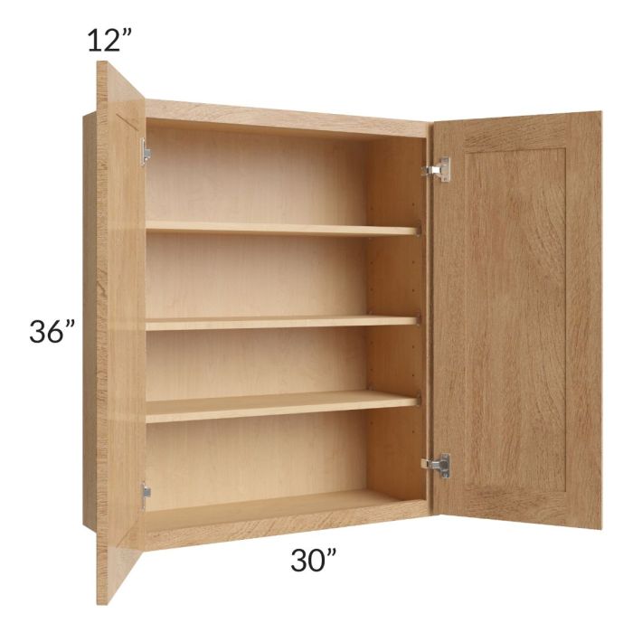 Midtown Timber Shaker 30x36 Wall Cabinet