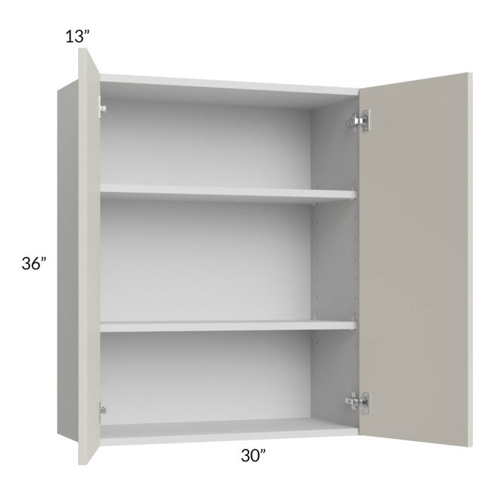 Milan Beige Matte 30x36 Wall Cabinet