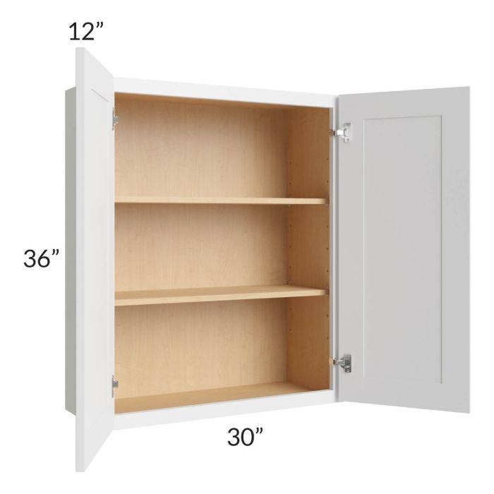 Bayville White 30x36 Wall Cabinet