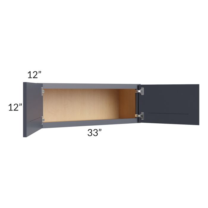 Vienna Indigo 33x12 Wall Cabinet