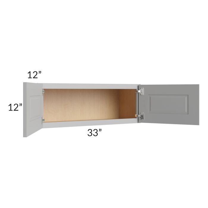 Charlotte Grey 33x12 Wall Cabinet