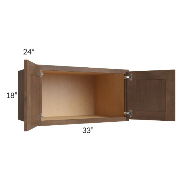 Gramercy Coffee 33x18x24 Wall Cabinet