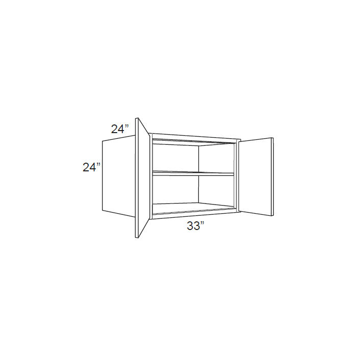 33x24x24 Wall Cabinet