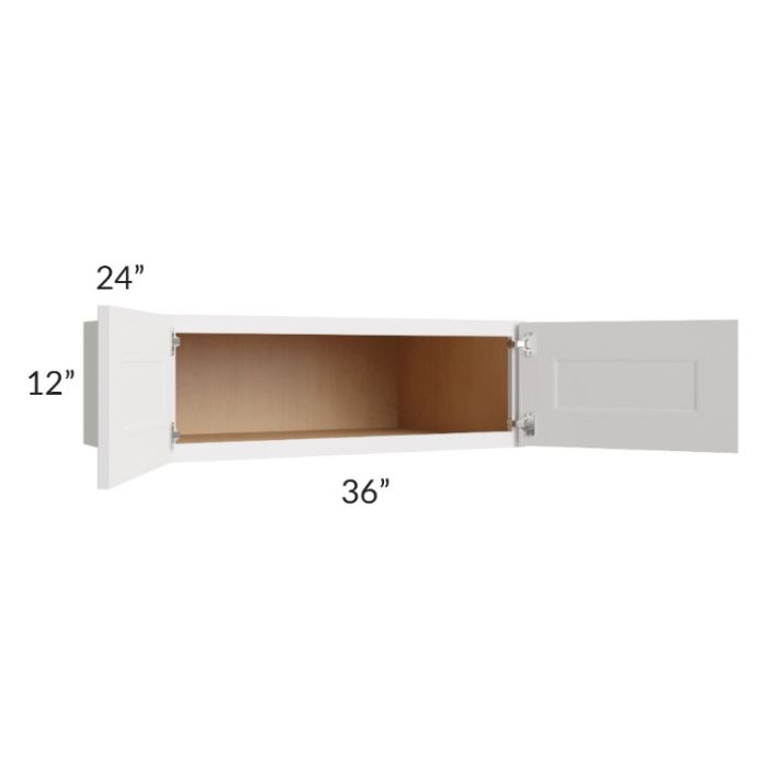 Tuscan Cloud 36x12x24 Wall Cabinet