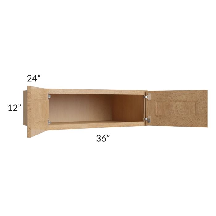 Tuscan Timber 36x12x24 Wall Cabinet