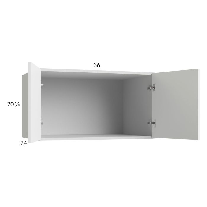 Harbor White 36x20x24 Wall Cabinet