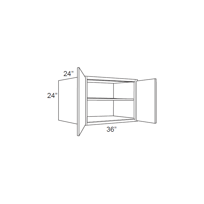 36x24x24 Wall Cabinet