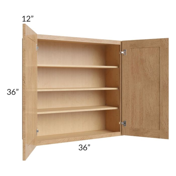 Midtown Timber Shaker 36x36 Wall Cabinet