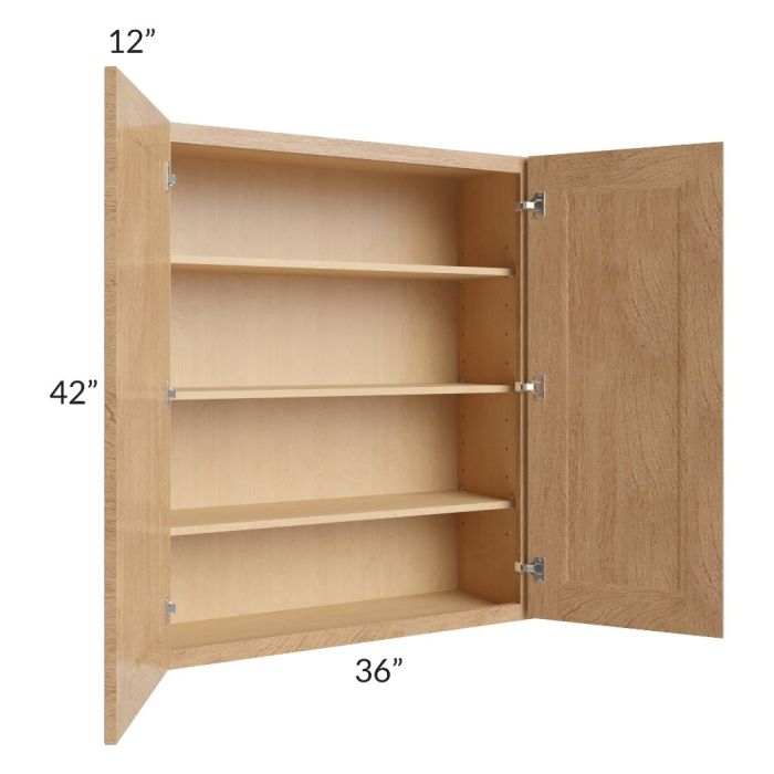 Tuscan Timber 36x42 Wall Cabinet