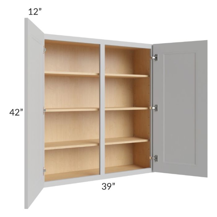 Tuscan Painted Grey 39x42 Wall Cabinet