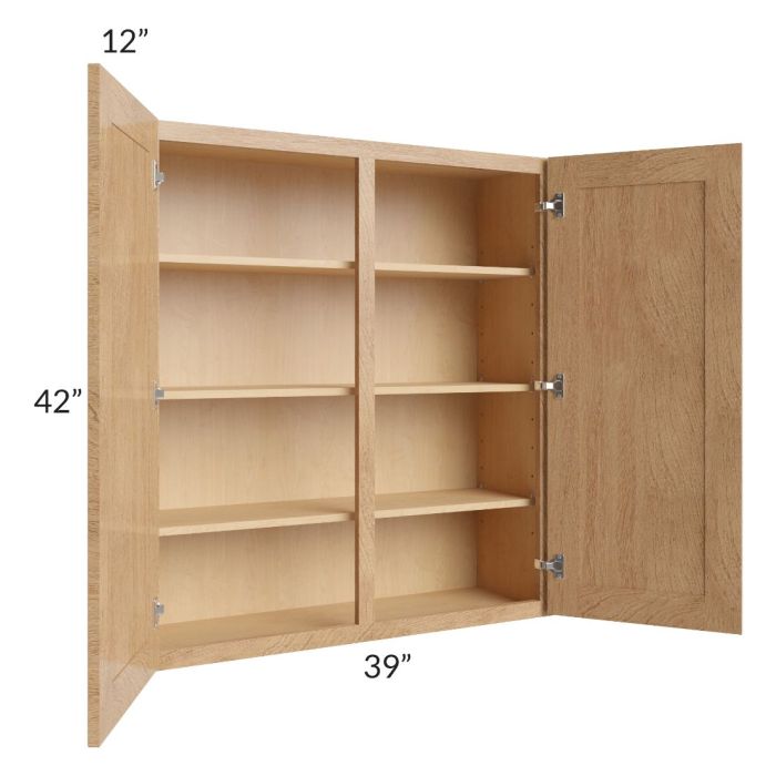 Midtown Timber Shaker 39x42 Wall Cabinet