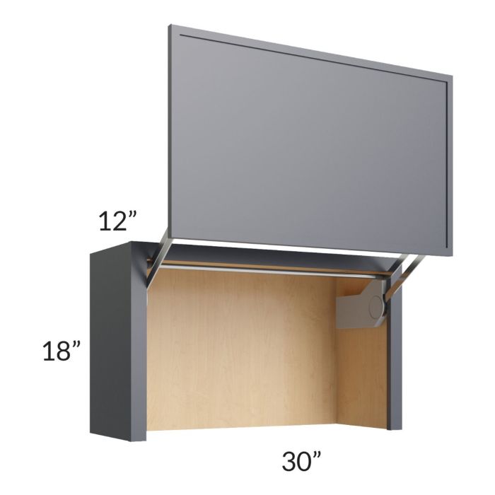 Vienna Indigo 30" Countertop Wall Appliance Cabinet