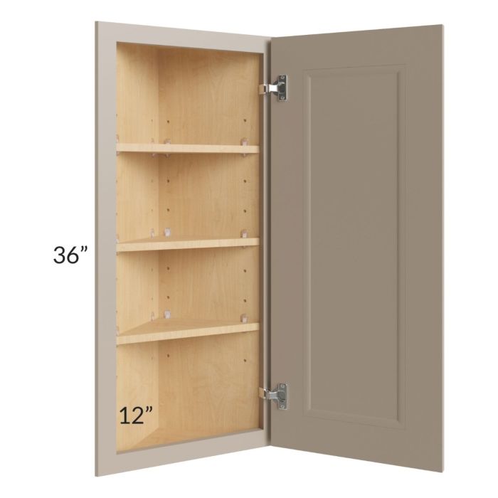 Tuscan Oyster 12x36 Wall End Cabinet