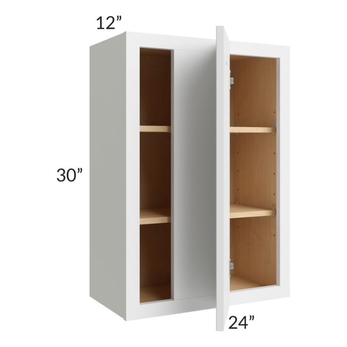 Belfast White 24x30 Blind Corner Wall Cabinet