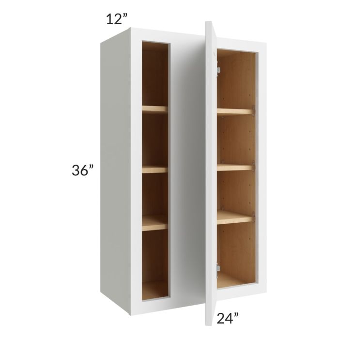 Belfast White 24x36 Blind Corner Wall Cabinet