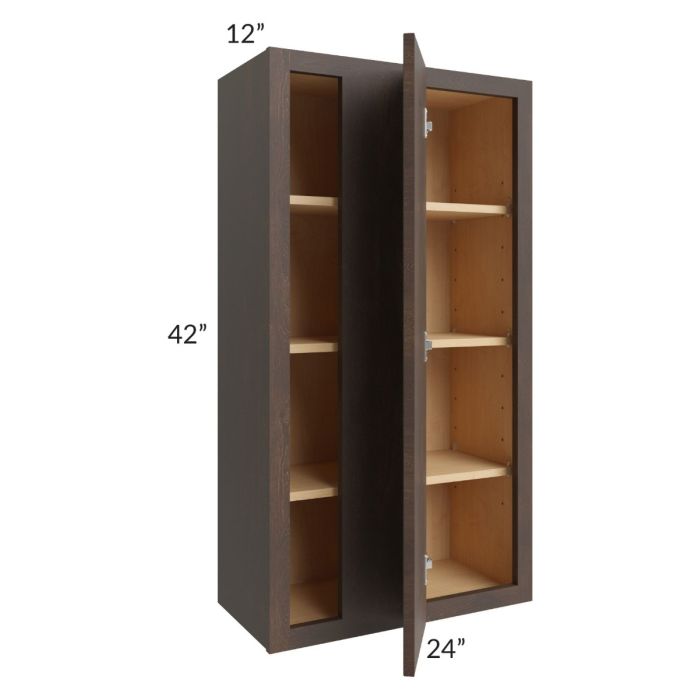 Tuscan Kona Brown 24x42 Blind Corner Wall Cabinet