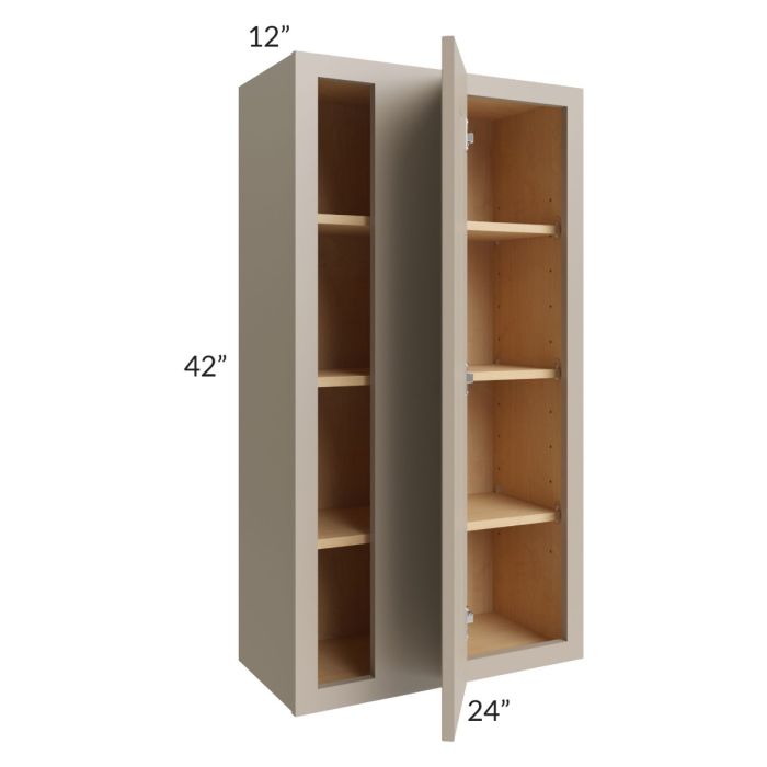 Tuscan Oyster 24x42 Blind Corner Wall Cabinet