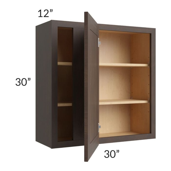 Tuscan Kona Brown 30x30 Blind Corner Wall Cabinet