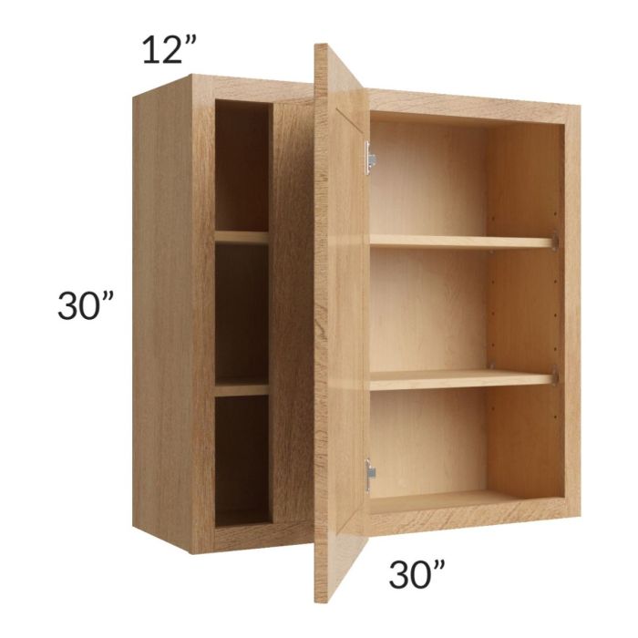 Midtown Timber Shaker 30x30 Blind Corner Wall Cabinet