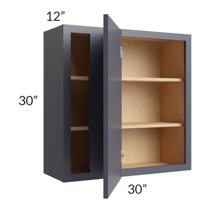 Vienna Indigo 30x30 Blind Corner Wall Cabinet