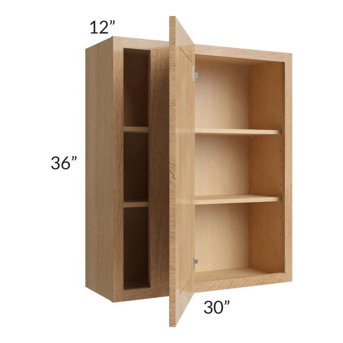 Tuscan Timber 30x36 Blind Corner Wall Cabinet