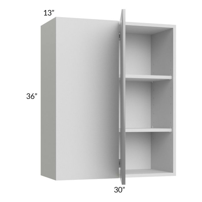 Milan Grey Gloss 30x36 Blind Corner Wall Cabinet