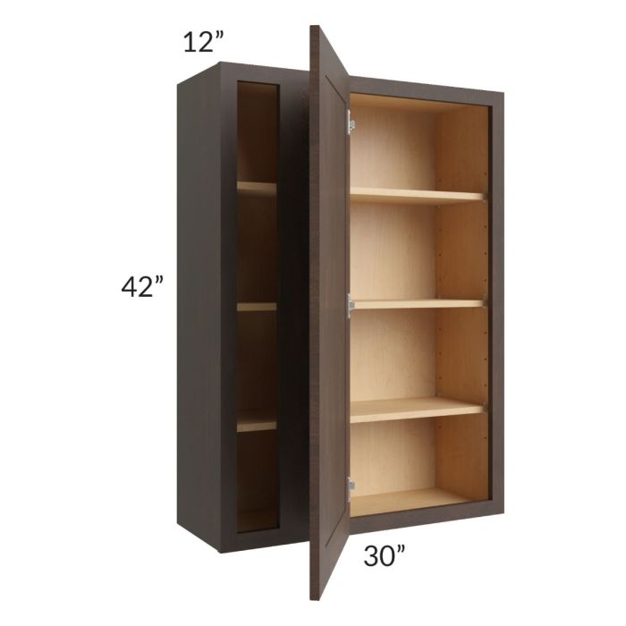 Tuscan Kona Brown 30x42 Blind Corner Wall Cabinet