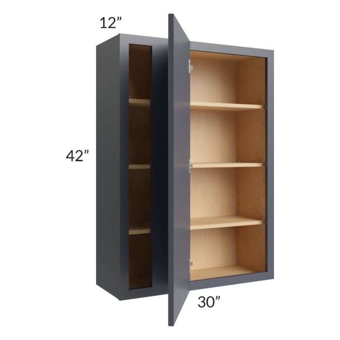 Vienna Indigo 30x42 Blind Corner Wall Cabinet