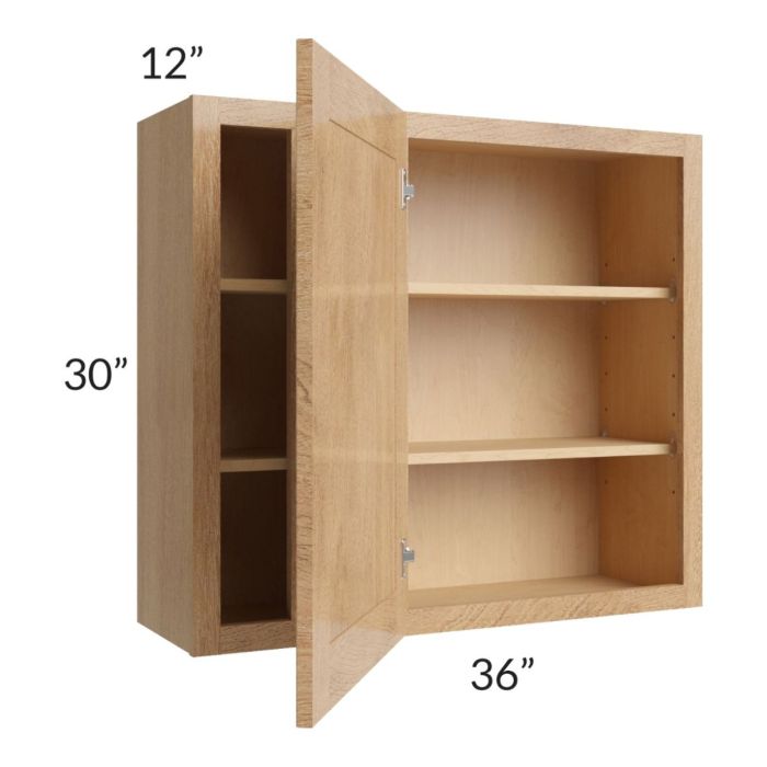 Midtown Timber Shaker 36x30 Blind Corner Wall Cabinet