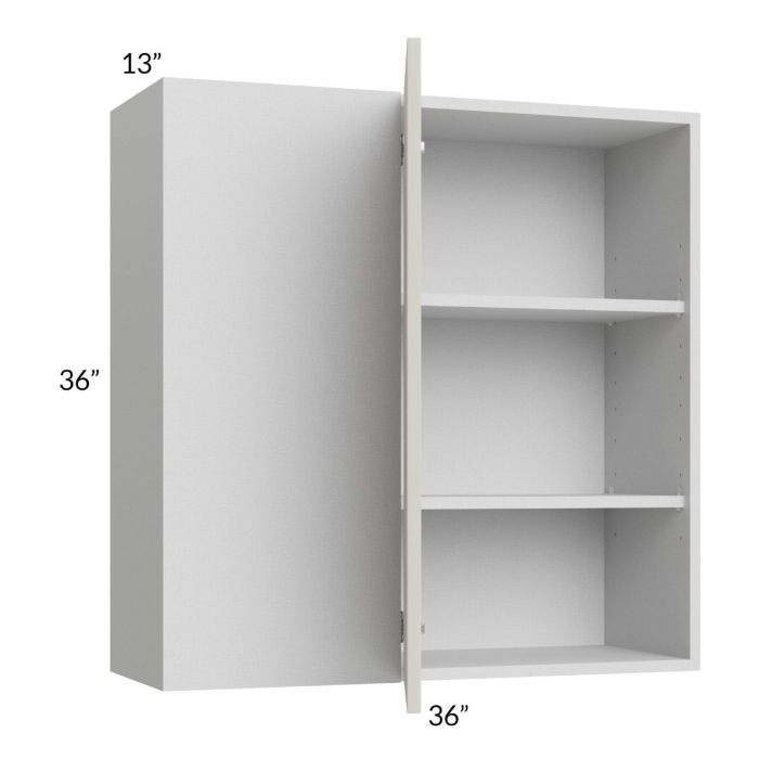Milan Beige Matte 36x36 Blind Corner Wall Cabinet