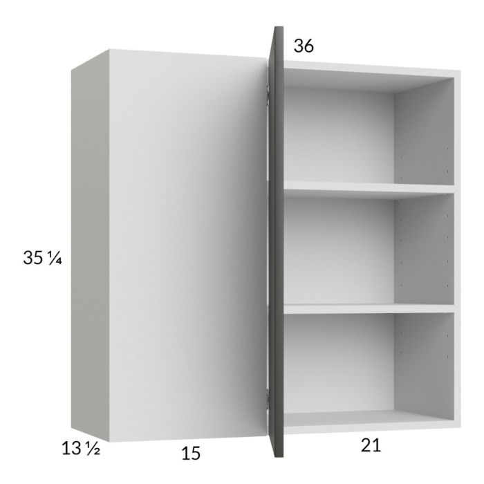 Euro Cafe 36x35-1/4 Blind Corner Wall Cabinet