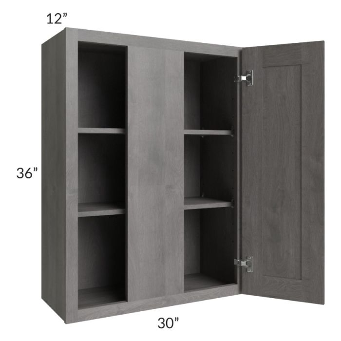 Providence Slate Grey 30x36 Blind Wall Cabinet