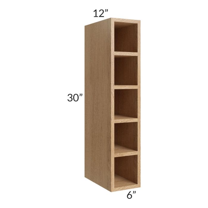 Midtown Timber Shaker 6x30 Wine Cube Cabinet