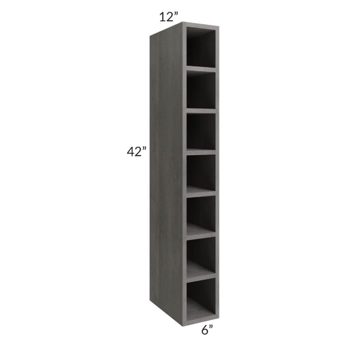 Providence Slate Grey Wall Cube Cabinet