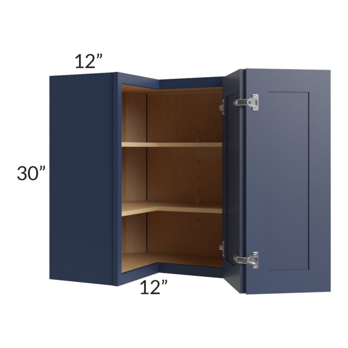 Bayville Blue 24x30 Easy Reach Wall Cabinet