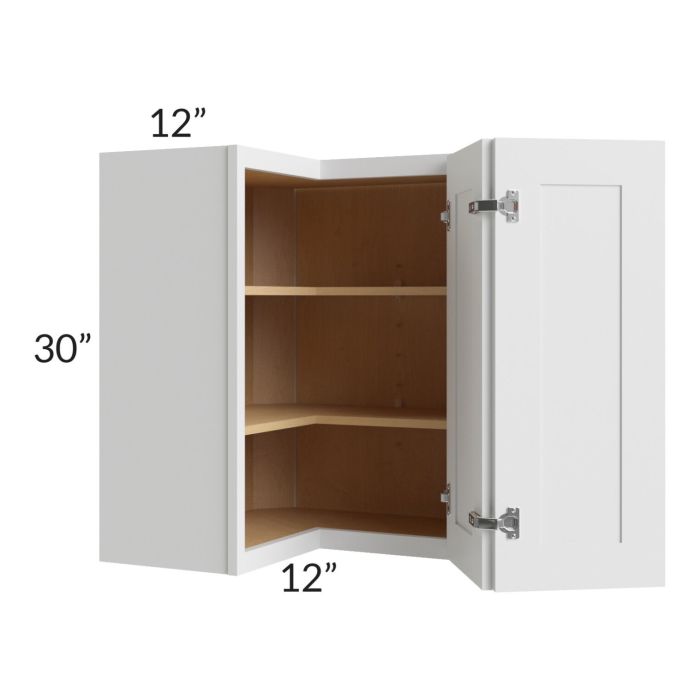 Bayville White 24x30 Easy Reach Wall Cabinet
