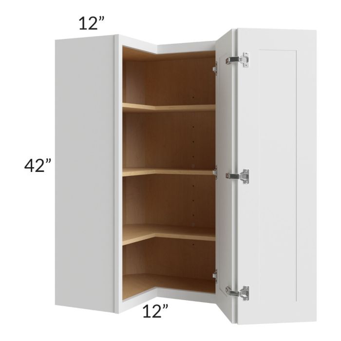 Bayville White 24x42 Easy Reach Wall Cabinet