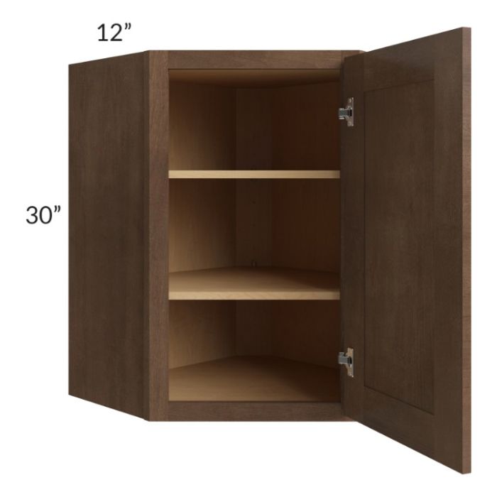 Gramercy Coffee 24x30 Diagonal Corner Wall Cabinet