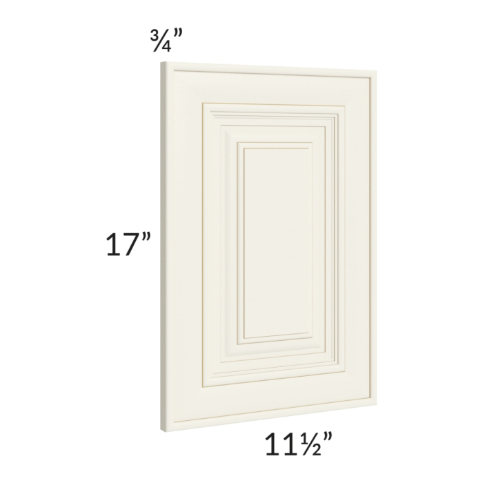 Cambridge Antique White Glaze 12x18 Wall Decorative Door