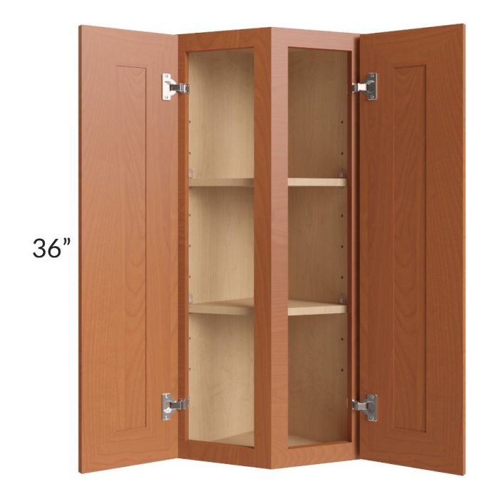 Lexington Cinnamon Glaze 12x36 Wall End Cabinet