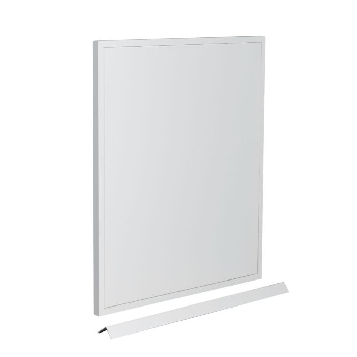 Legacy Outdoor White Base Corner Frame and Finished Side Panel