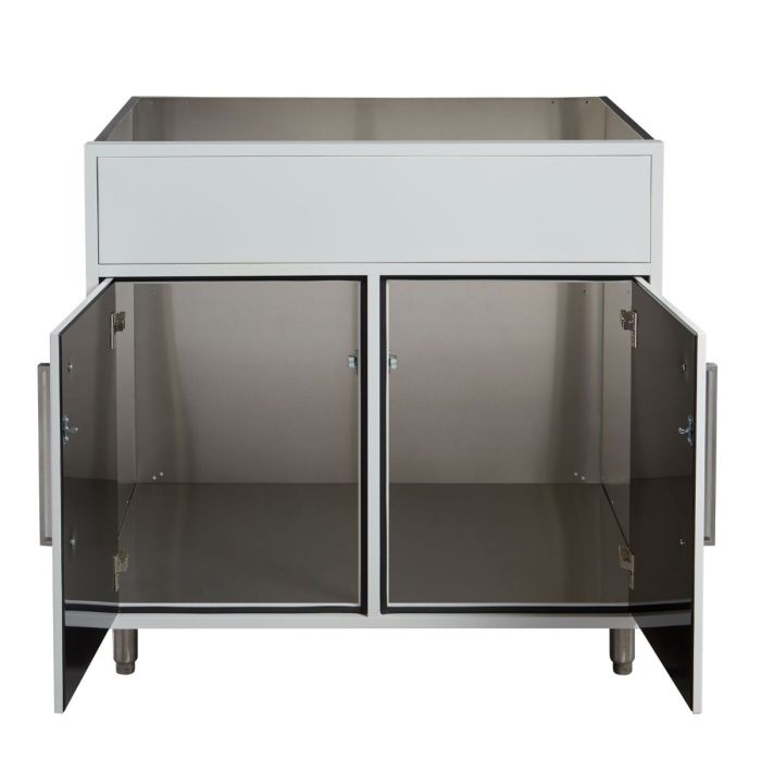 Legacy Outdoor White 36" Sink Base Cabinet