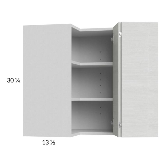 Euro White Grain 24x30-1/4 Wall Easy Reach Cabinet