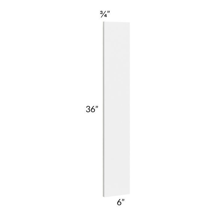 Milan White Gloss 6x36 Wall Filler