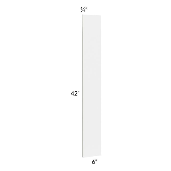 Milan White Gloss 6x42 Wall Filler