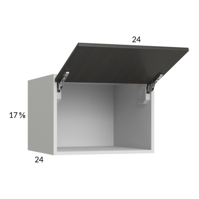 Euro Cafe 24x17-5/8x24 Flip Up Door Wall Cabinet
